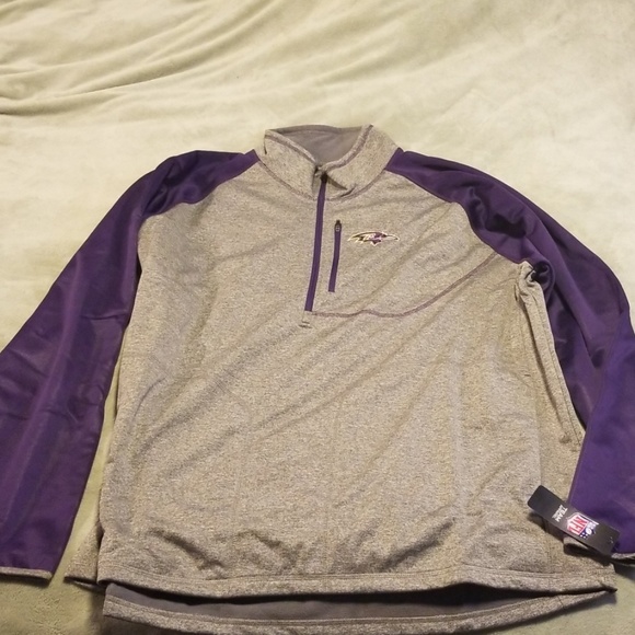 NONE Other - Baltimore Ravens Mountain Trail Half Zip Pullover